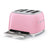 Thumbnail Smeg TSF03PKUK Retro 4 Slice Toaster, 4 Extra- 39478454255839