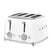 Thumbnail Smeg TSF03WHUK 30cm Wide 50's Style Toaster, 4 Slices - 39478452945119