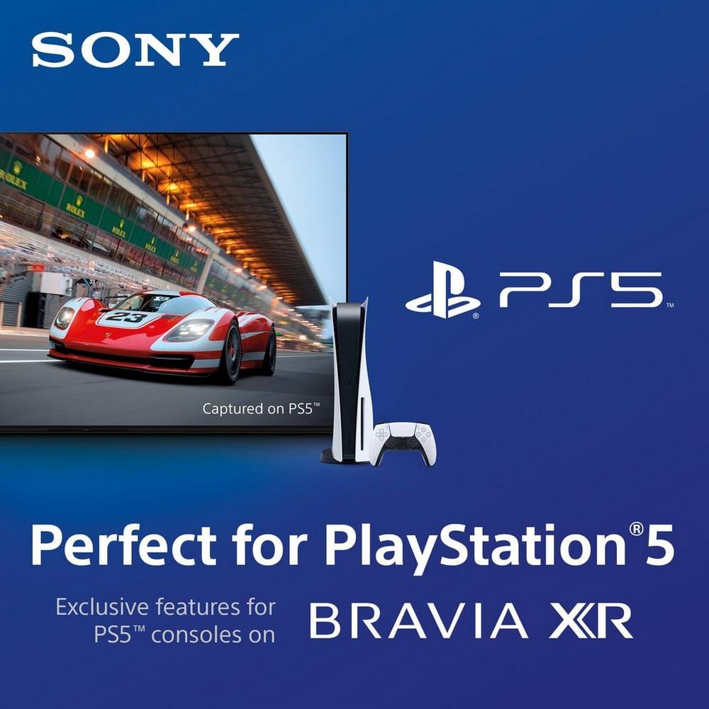 Sony Bravia XR XR55A75KU (2022) OLED HDR 4K Ultra HD Smart Google TV, 55 inch with Youview/Freesat HD, Dolby Atmos & Acoustic Surface Audio, Black | Atlantic Electrics - 39478463987935 