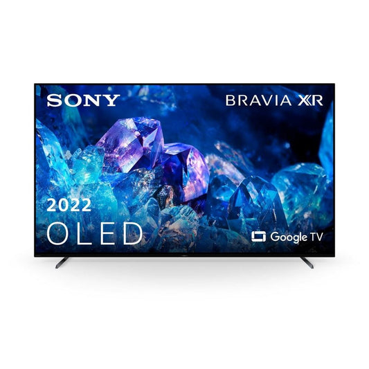 Sony Bravia XR XR55A80K (2022) OLED HDR 4K Ultra HD Smart Google TV, 55 inch with Youview/Freesat HD, Dolby Atmos & Acoustic Surface Audio+, Black | Atlantic Electrics