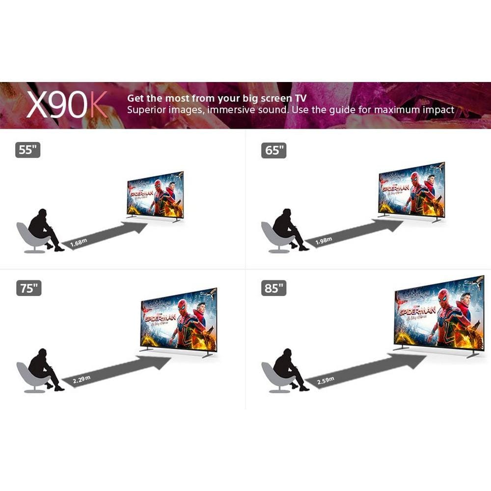 Sony XR65X90KU 65" 4K Ultra HD HDR Google TV | Atlantic Electrics - 39478539223263 