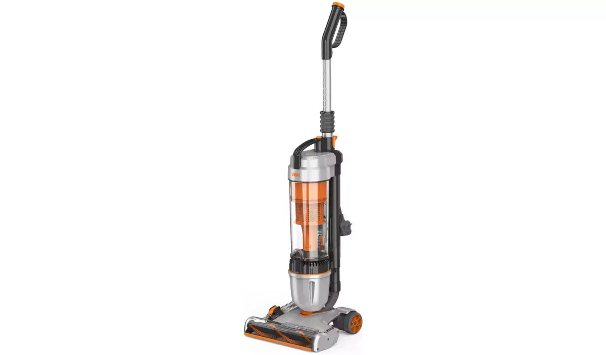 Vax U85ASBE Air Stretch Pet Upright Bagless Vacuum Cleaner Grey & Orange | Atlantic Electrics