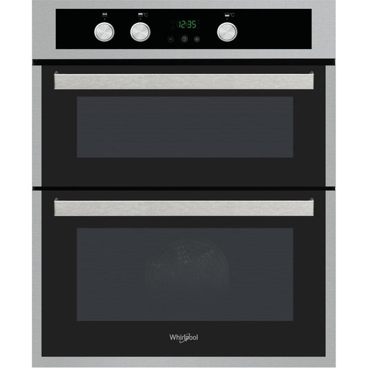 Whirlpool AKL307IX Built Under Electric Double Oven With Feet - Stainless Steel | Atlantic Electrics