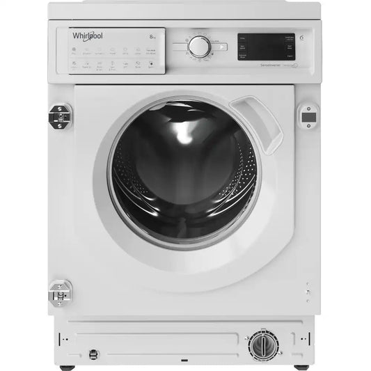 Whirlpool BIWMWG91485UK Integrated Washing Machine 9kg with 1400 rpm - White | Atlantic Electrics