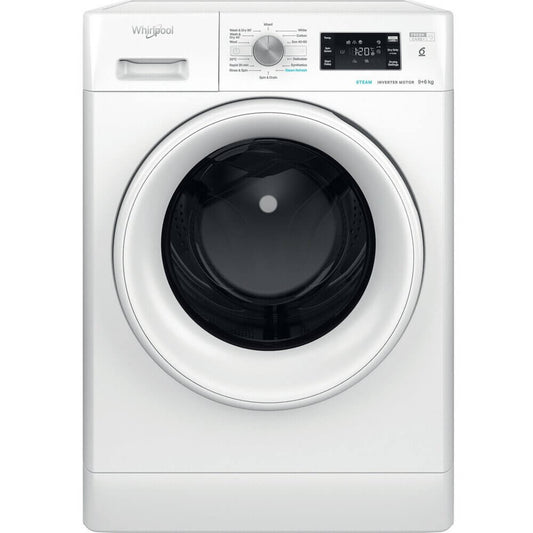 Whirlpool FFWDB964369WV Freestanding Washer Dryer 9kg/6kg 1200 Spin - White | Atlantic Electrics