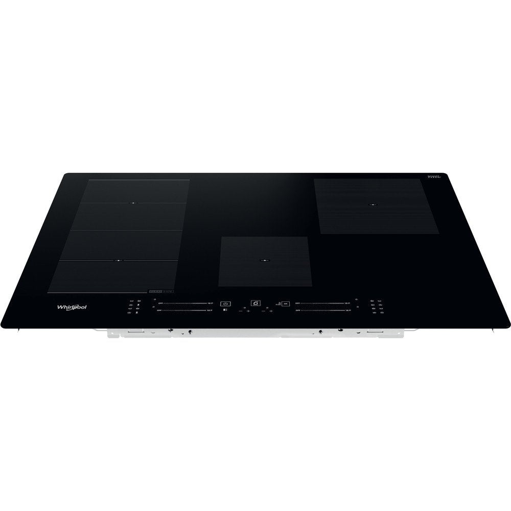 Whirlpool WFS3977NE Induction Hob, 4 Zones, 77cm Wide - Black | Atlantic Electrics - 39478554460383 