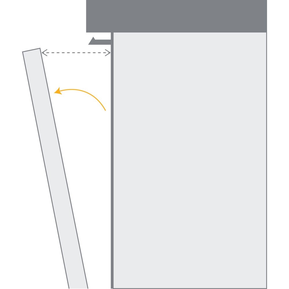 Whirlpool WIC3C33PFEUK 59.8cm Wide Integrated Dishwasher, 14 Place settings - Silver | Atlantic Electrics - 39478553706719 