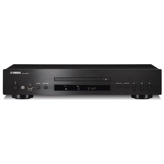 Yamaha CD-S303 Single Disc CD Player - Black | Atlantic Electrics