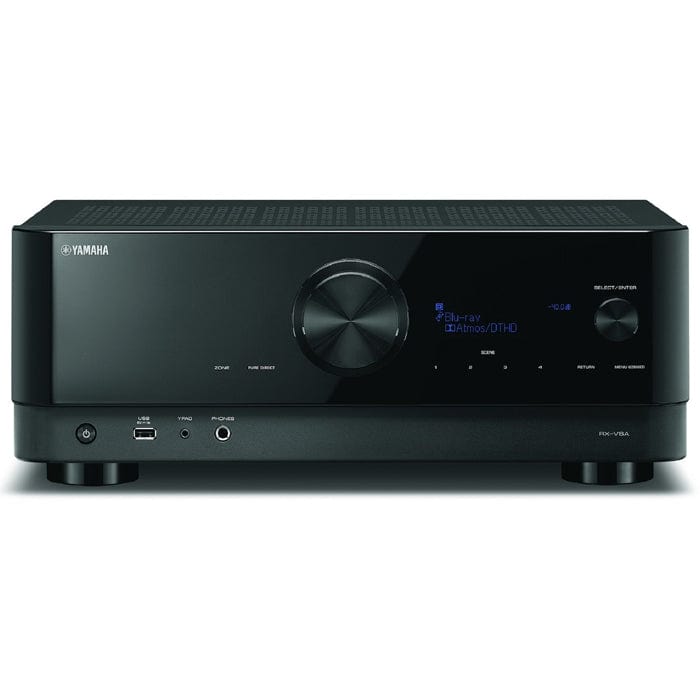 Yamaha RXV6A Black 7.2 Channel AV Receiver With Dolby Atmos - Manufacturer Refurbished | Atlantic Electrics