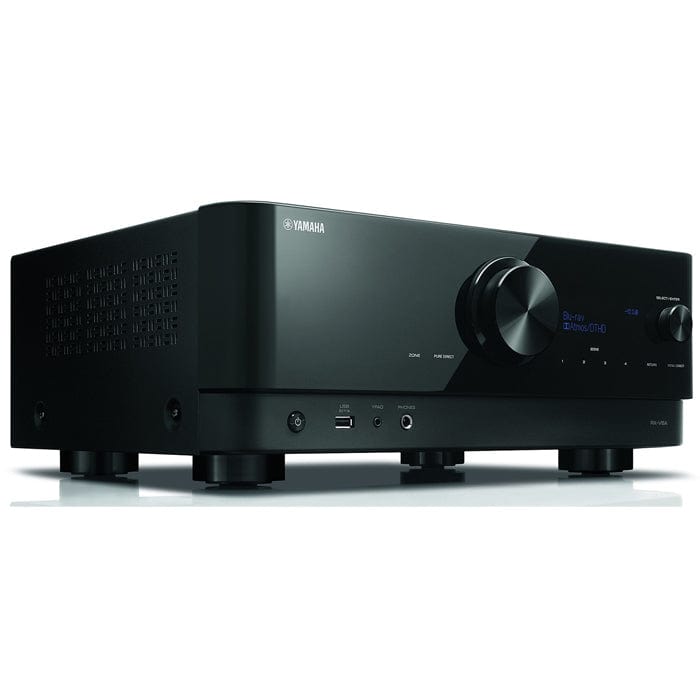 Yamaha RXV6A Black 7.2 Channel AV Receiver With Dolby Atmos - Manufacturer Refurbished | Atlantic Electrics - 39478560489695 