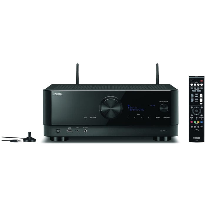 Yamaha RXV6A Black 7.2 Channel AV Receiver With Dolby Atmos - Manufacturer Refurbished | Atlantic Electrics