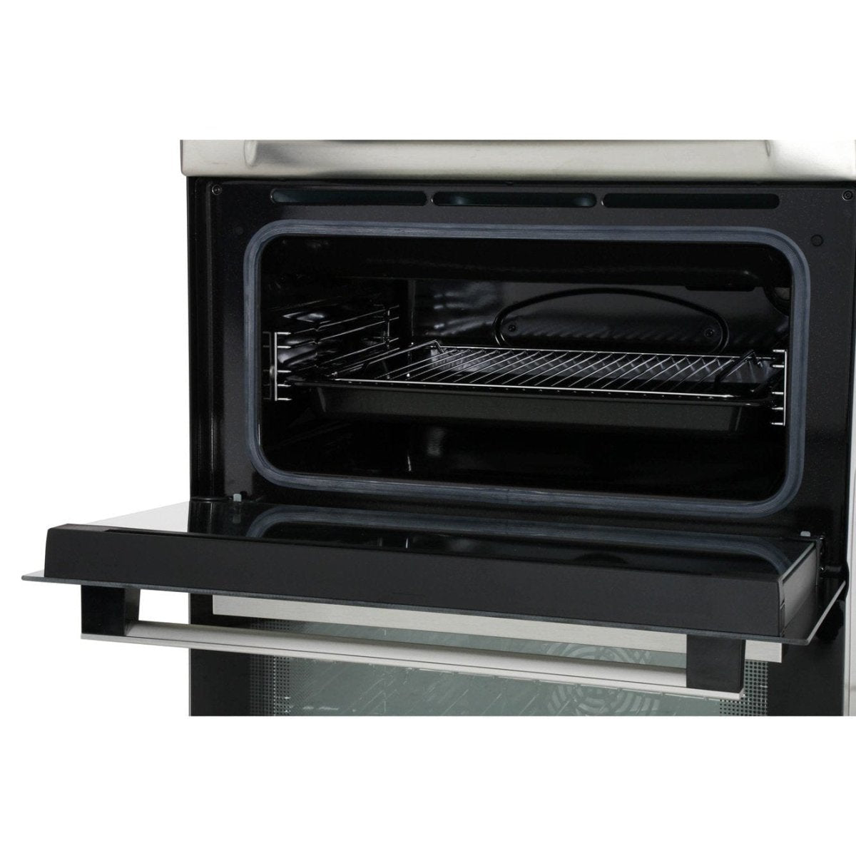 Zanussi ZCI66278XA 60cm Induction Electric Cooker with Double Oven Electrical Connection - Hard Wired | Atlantic Electrics