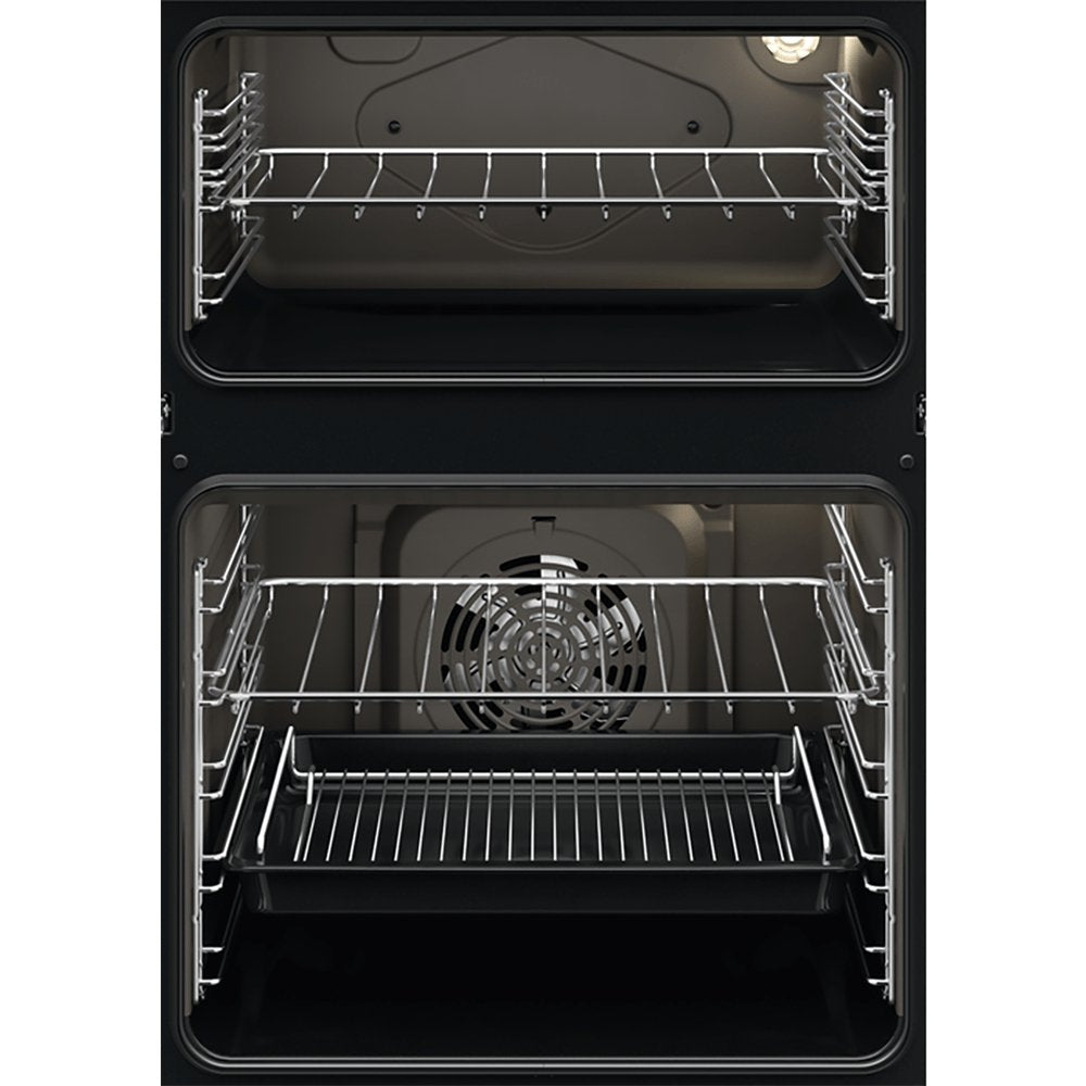 Zanussi ZKCXL3X1 Built In Double Oven Electric - Stainless Steel | Atlantic Electrics - 39478563864799 