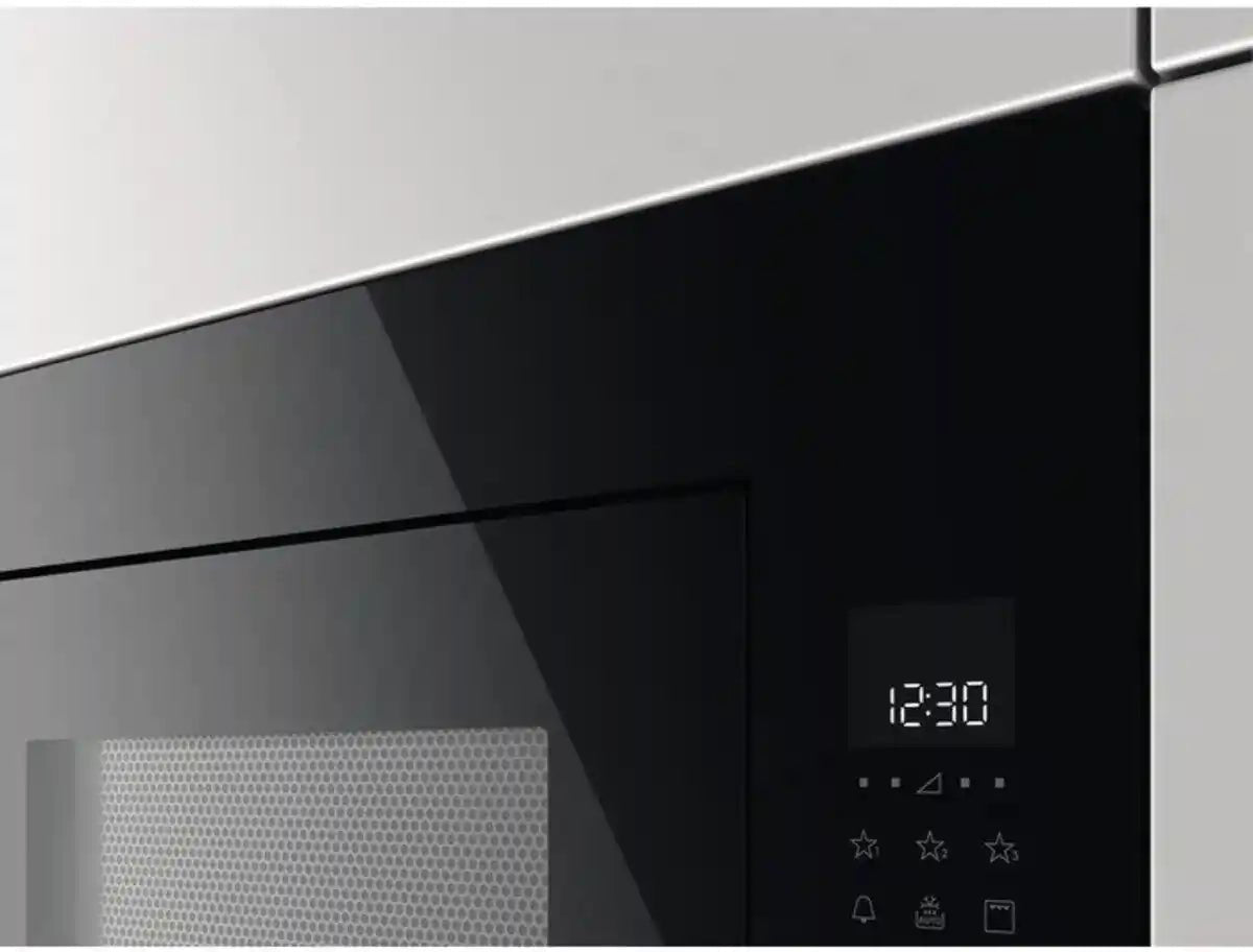 Zanussi ZMBN4DX Built In Microwave & Grill - Stainless Steel / Black | Atlantic Electrics